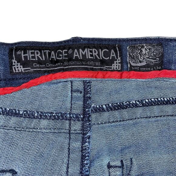 The Heritage By America‎ 1776 Men’s Jeans 42 X 34  Slim Jeans - Picture 5 of 9
